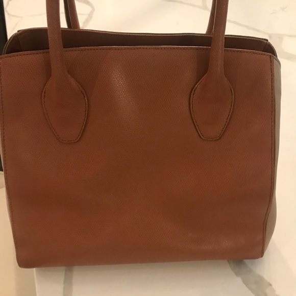 Authentic “Olympia” Furla soft leather color block shoulder bag - Picture 9 of 9